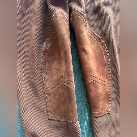 GERRY SCHUMACHER rust Equestrian  riding pants sz XS - Picture 5 of 13